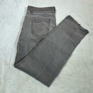 prAna Slim Fit Men’s Jeans 40x34 (Actual 40x32) Gray Stretch Denim